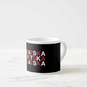 Xícara De Espresso Sinalizador CROÁCIA