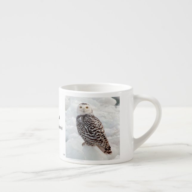 Xícara De Espresso Snowy Owl espresso mug (Direita)