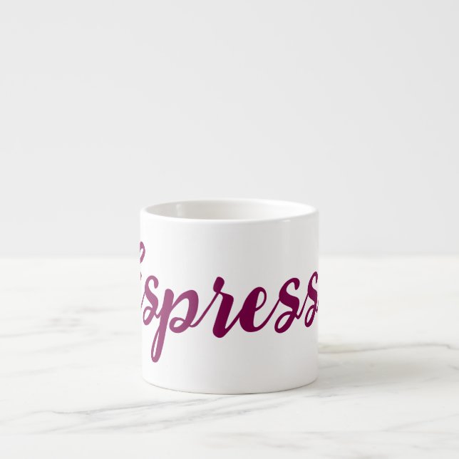 Xícara De Espresso Specialty Mug (Frente)