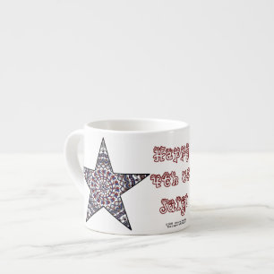 Xícara De Espresso Star of Independence Specialty Mug