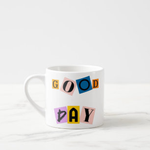 Xícara De Espresso Taça de Café de Bom Dia