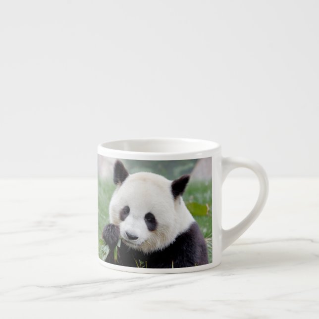 Xícara De Espresso taça de café expresso Panda gigante fotográfico. (Direita)