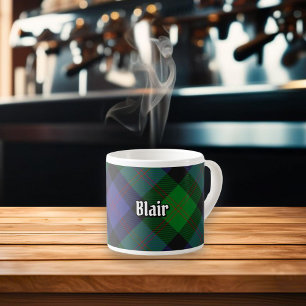 Xícara De Espresso Taça Espresso Clan Blair Tartan