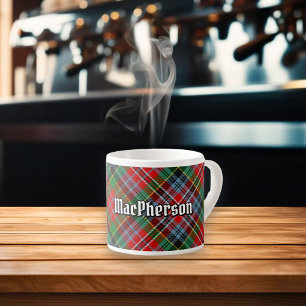 Xícara De Espresso Taça Espresso Clan MacPherson Tartan