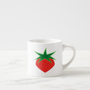 Xícara De Espresso Taça Espresso de Morango