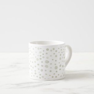 Xícara De Espresso Tea Confetti Watercolor Dots Espresso Mug