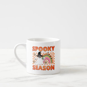 Xícara De Espresso Temporada Assustadora Vibrações de Halloween-45634