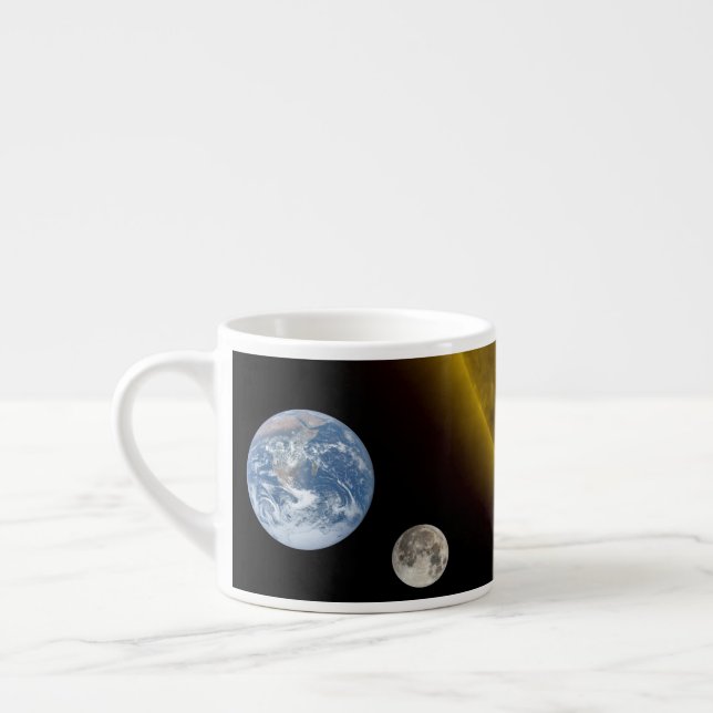 Xícara De Espresso Terra e Sol (Esquerda)