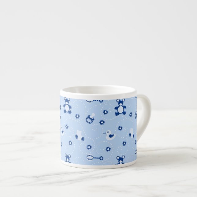 Xícara De Espresso Teste padrão da edredão do bebé (Frente Esquerda)