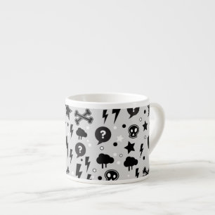 Xícara De Espresso Teste padrão na moda