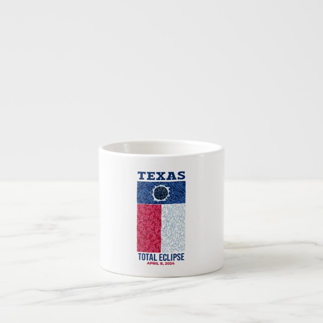 Xícara De Espresso Texas Total Eclipse Espresso Mug (Frente)