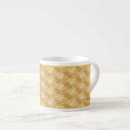 Xícara De Espresso Thread de Espresso Mug Dourado