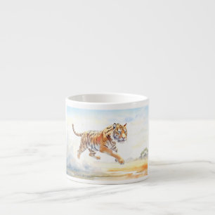 Xícara De Espresso Tigre na Ação 3