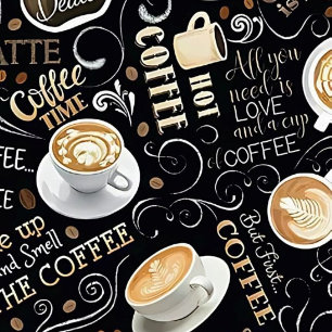 Xícara De Espresso Tipografia e Arte de Café Expresso da Loja de Café
