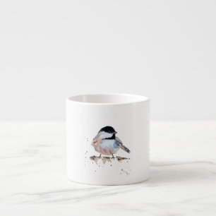 Xícara De Espresso Três Chickadees