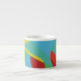 Xícara De Espresso Tropical Bold Shapes Espresso Mug