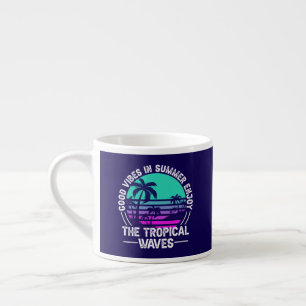 Xícara De Espresso Tropical Summer Vibes-82646