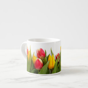 Xícara De Espresso Tulip Garden Espresso Mug