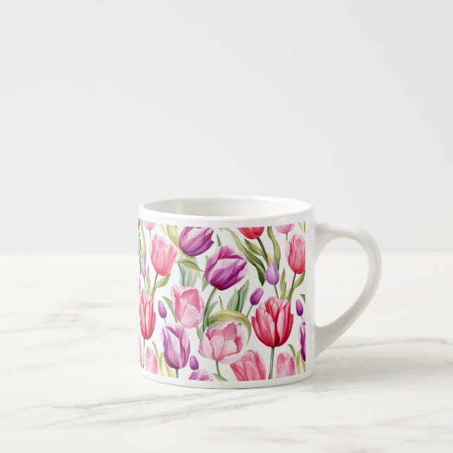 Xícara De Espresso Tulipas Espresso Mug (Direita)