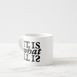 Xícara De Espresso Typografia Espresso Mug