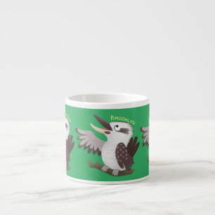 Xícara De Espresso Um desenho animado e engraçado