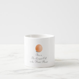 Xícara De Espresso Um Ovo