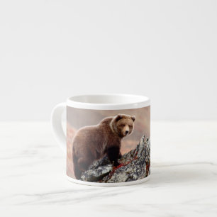 Xícara De Espresso Urso de Denali Brown