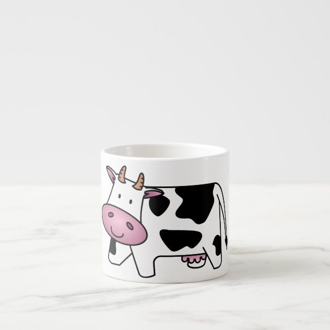 Xícara De Espresso Vaca Feliz (Frente)