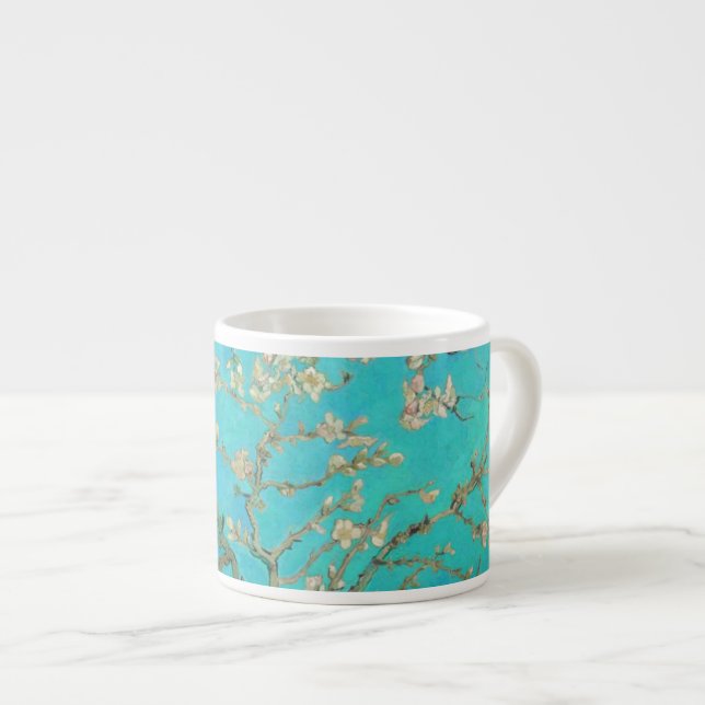 Xícara De Espresso Van Gogh Almond Blossoms (Frente Esquerda)