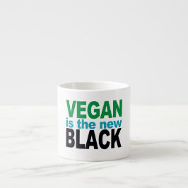 Xícara De Espresso Vegan é o novo negro