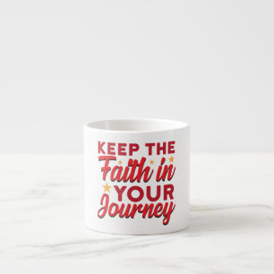 Xícara De Espresso Vibrações Positivas Citação Motivacional