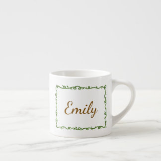 Xícara De Espresso Videira Personalizada