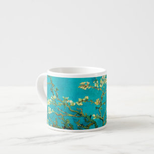 Xícara De Espresso Vincent Van Gogh Blossoming Almond Tree Arte Flora