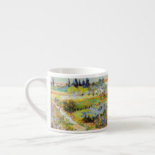 Xícara De Espresso Vincent van Gogh - Jardim em Arles