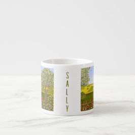 Xícara De Espresso Visão Bela