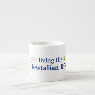 Xícara de espresso Vivendo a Vida Juditaliana