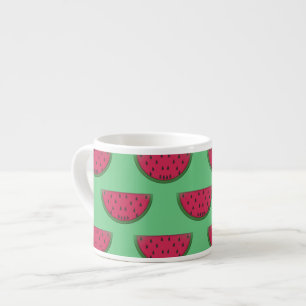 Xícara De Espresso Watermelon Design Bone China Espresso Mugs