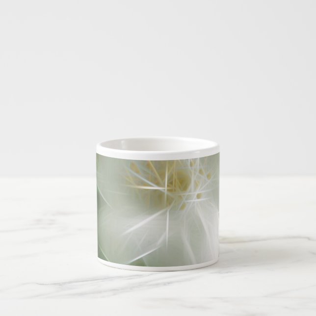 Xícara De Espresso White Shiny Jasmine (Frente)