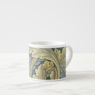 Xícara De Espresso William Morris Acanthus Deixa Arte Floral Nouveau