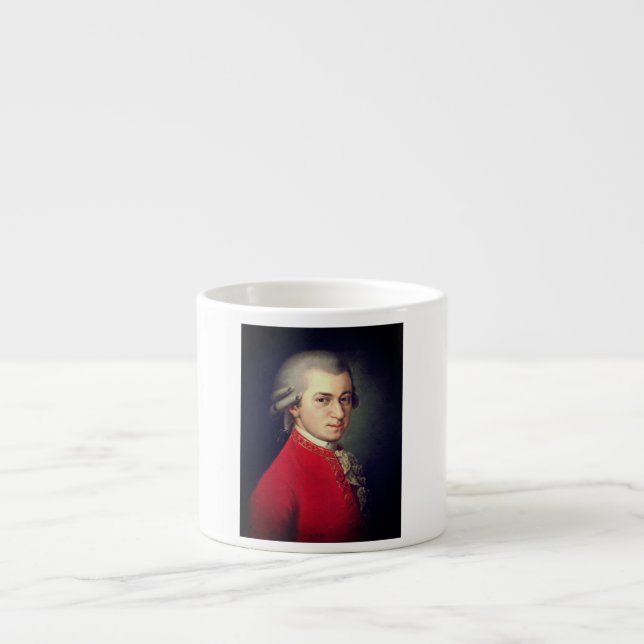 Xícara De Espresso Wolfgang Amadeus Mozart (Frente)