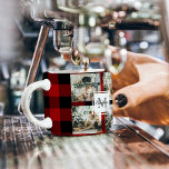 Xícara De Espresso Xadrez de Buffalo Vermelho | Pessoal Inicial | Pre<br><div class="desc">Enrole seus entes queridos no calor e charme da Xadrez vermelha clássica com um toque pessoal. Seja por um aniversário,  aniversário,  ou apenas para mostrar a alguém que você se importa,  este presente personalizável certamente fará uma impressão duradoura.</div>