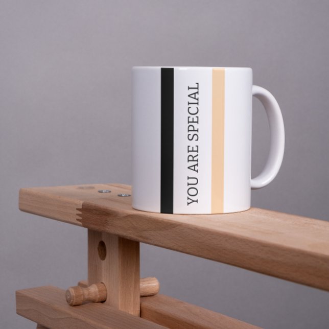 Xícara De Espresso You Are Special Minimal Quote Mug (Criador carregado)