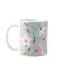 Xícara de Flor Floral Bonita