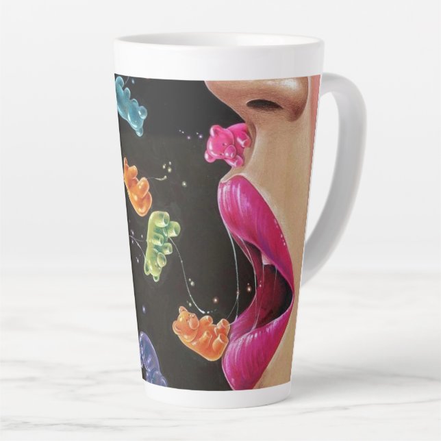 Xícara DE GUMMY-BEAR (Ângulo direito)