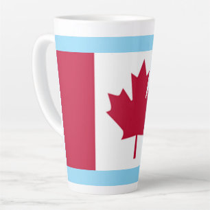 Xícara de Latte do Canadá