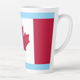 Xícara de Latte do Canadá