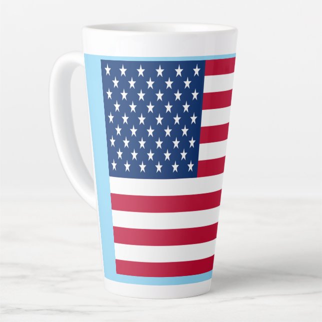Xícara de Latte do Partido Patriótico (Ângulo esquerdo)