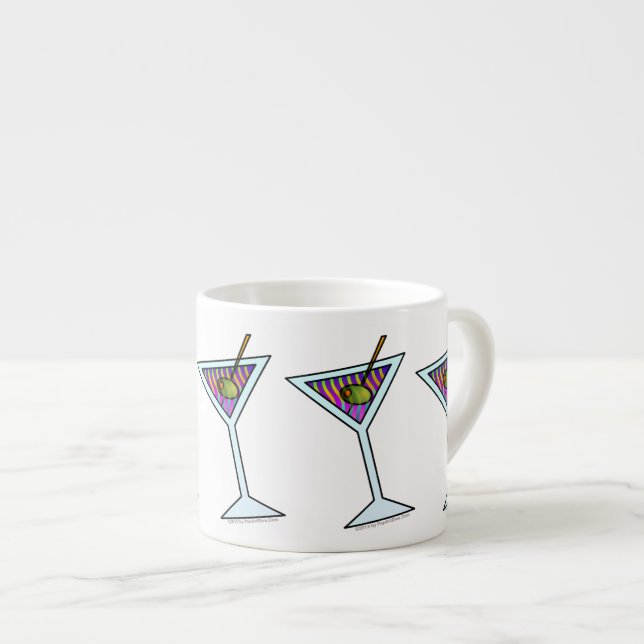 XÍCARA DE MARTINI ESPRESSO (Frente Esquerda)