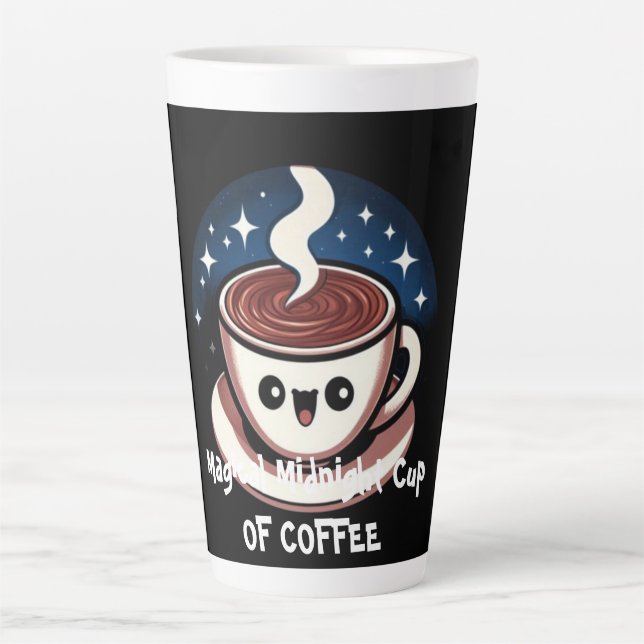Xícara Mágica de Café da Meia-Noite  (Frente)