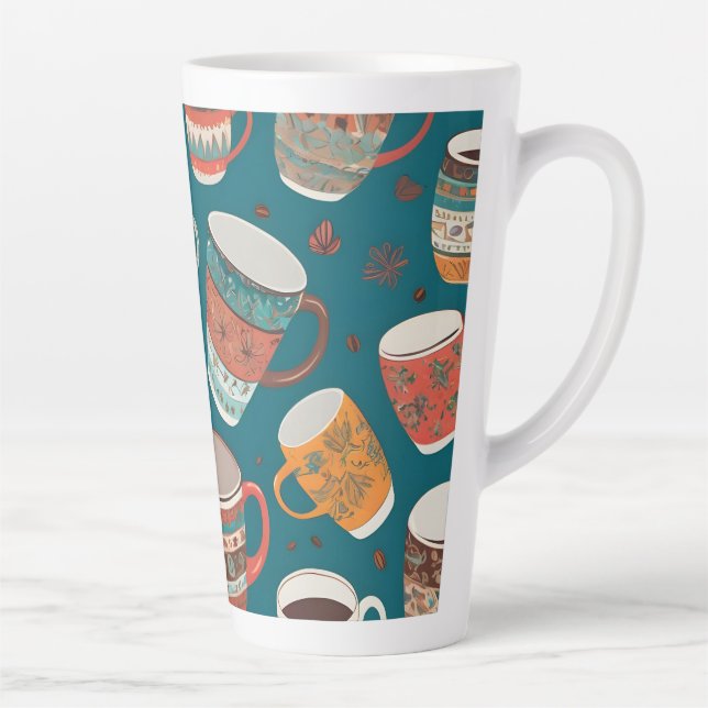 Xícaras de Café Coloridas (Direita)